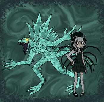 a piece i made for my friend @SpiderChanYes for achieving diamond niloticus in pc2.